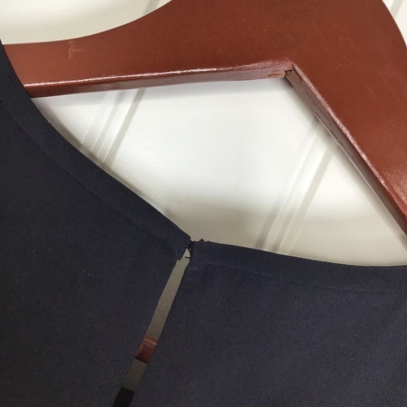 Kate Spade Silk Shift Dress in Black Size 8. - Picture 8 of 10